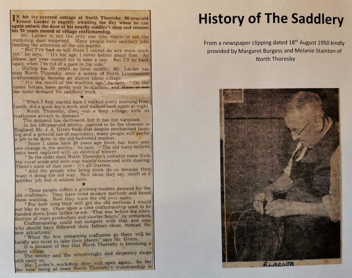 History of The Saddlery